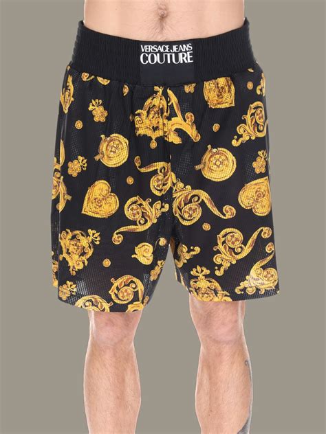 versace denim shorts|versace trousers men.